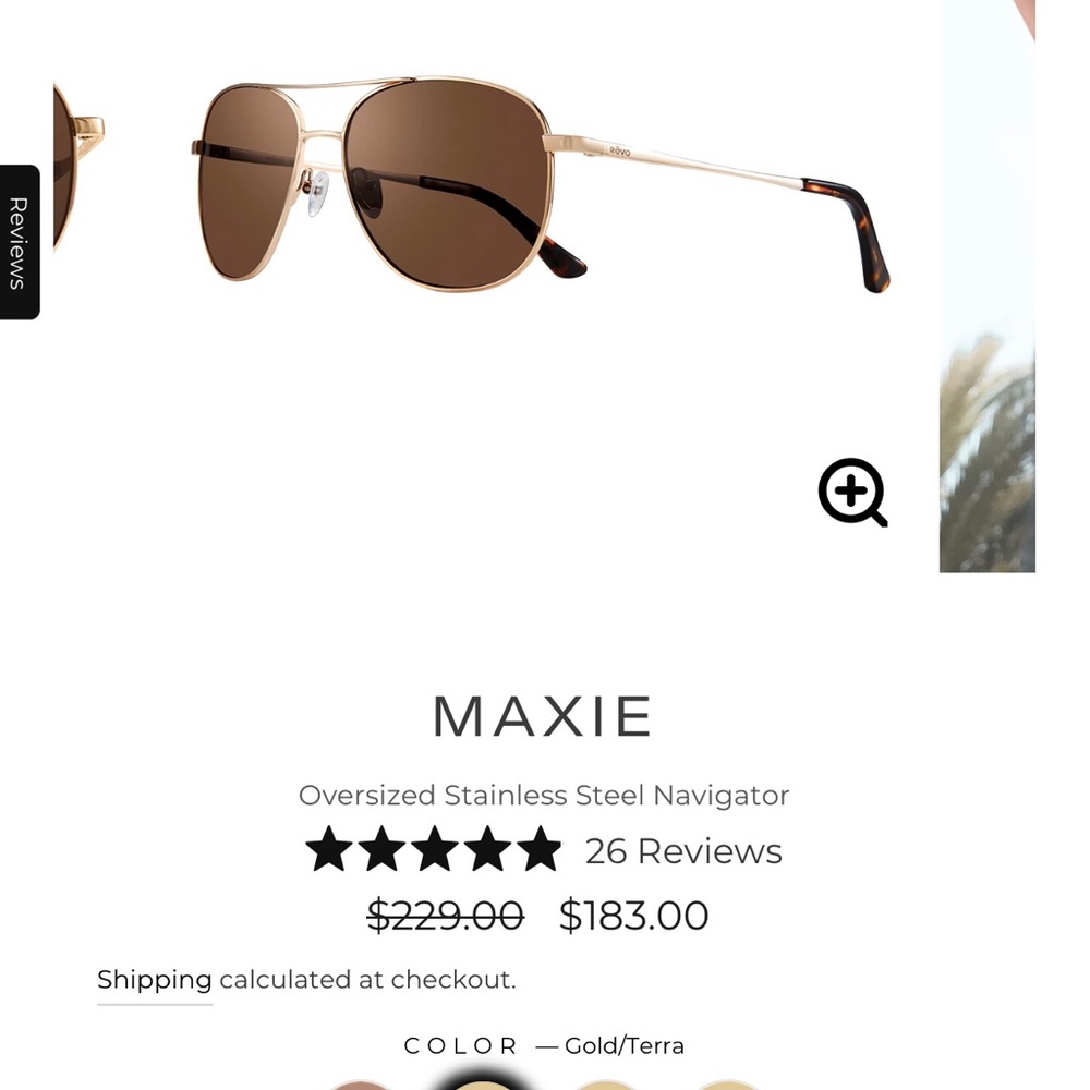 Women’s Revo Maxie Sunglasses